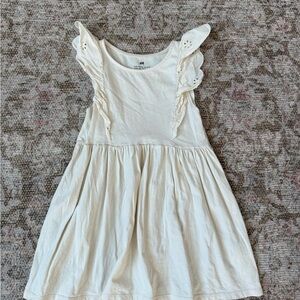 H&M Cream Ruffle Kids Dress